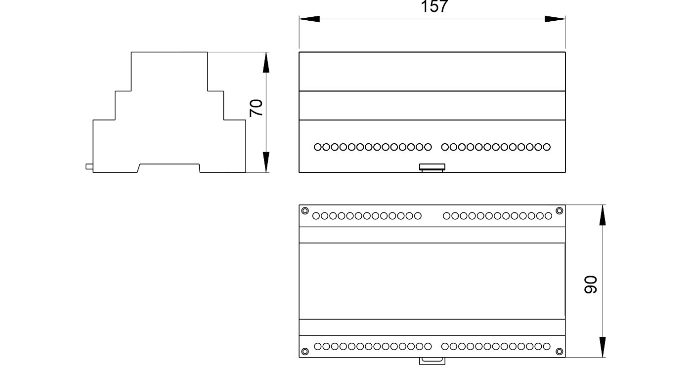 Dimensiones de la referencia
